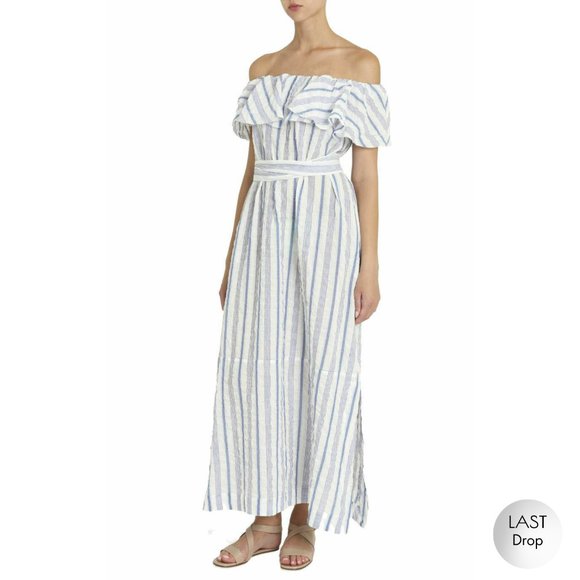 Lisa Marie Fernandez Dresses & Skirts - LISA MARIE FERNANDEZ "Mira" Off-The-Shoulder Dress | US 4-6 | Est. Retail $890